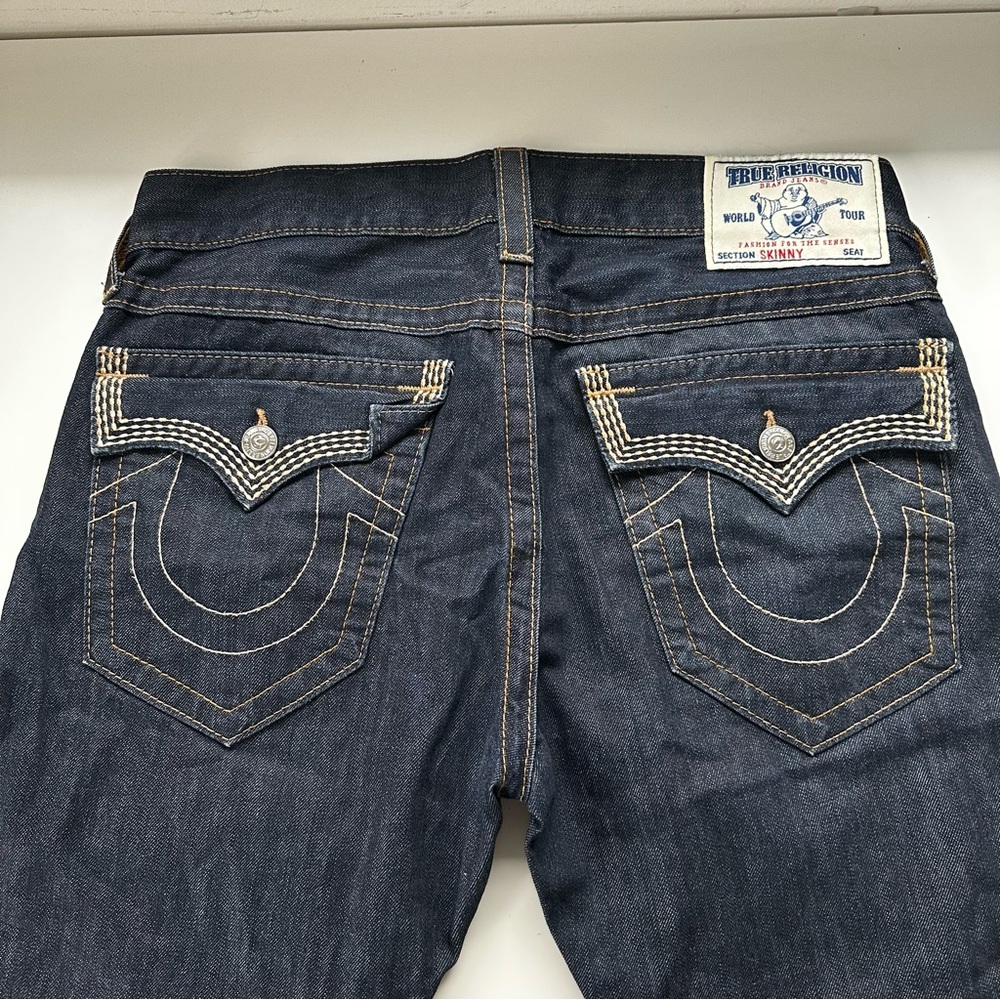 True Religion Casey Skinny Jeans – Made in USA (Size 34)